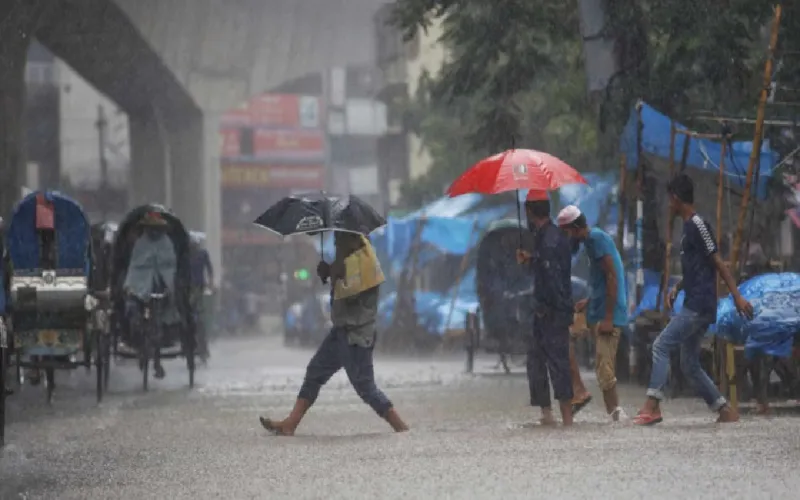 ভারী বৃষ্টিপাতের ব্যাপারে যে তথ্য জানালো আবহাওয়া অধিদপ্তর