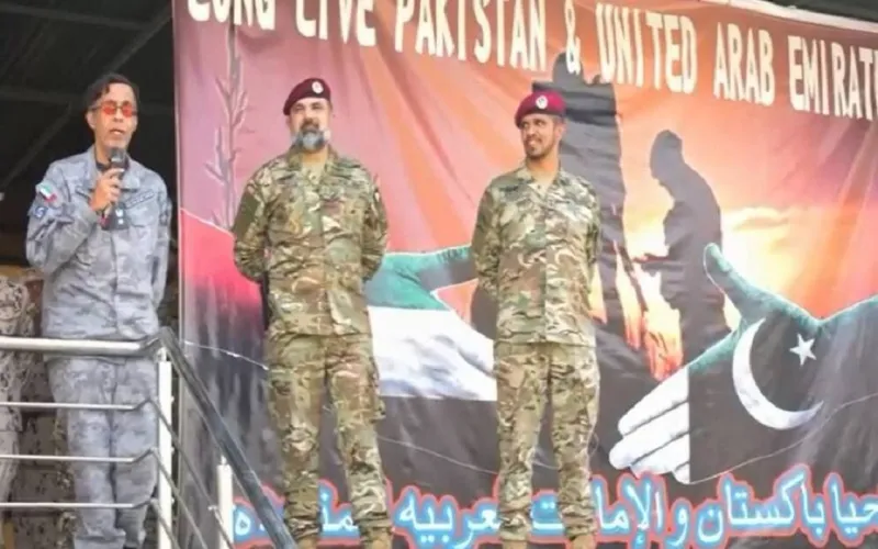 যৌথভাবে সন্ত্রাসবিরোধী মহড়া করল পাকিস্তান ও সংযুক্ত আরব আমিরাত